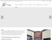 Tablet Screenshot of mgaduanales.com